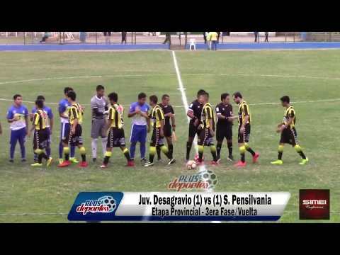 JUV. DESAGRAVIO (1) vs (1) S. PENSILVANIA - ETAPA PROVINCIAL - 3ERA FASE/VUELTA 2019.