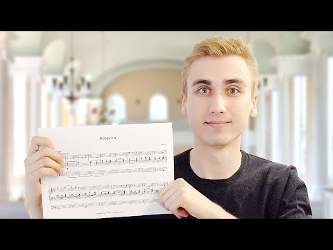 Melody in D + SHEET MUSIC (Hauptwerk Sampleset - Aeolian-Skinner - Augustine's Virtual Organ Sets)