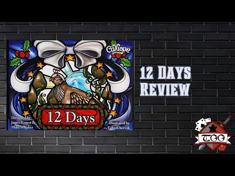 12 Days Board Game Review | Festive Card Game for Families & Holiday Fun