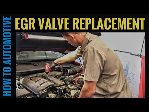How To Replace The EGR Valve On A Chrysler Or Dodge With A 3.5l V6 Engine