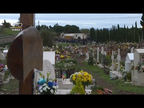 Messe de commémoration des fidèles défunts au cimetière Laurentino