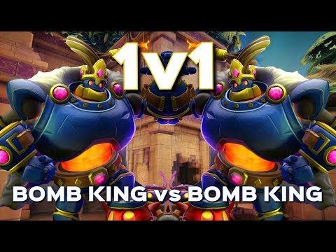 Bomb King vs Bomb King Funny Paladins 1v1 #4  - GodnthaGold