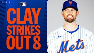 Clay Holmes struck out 8 as a starter for the Mets in Spring Training!