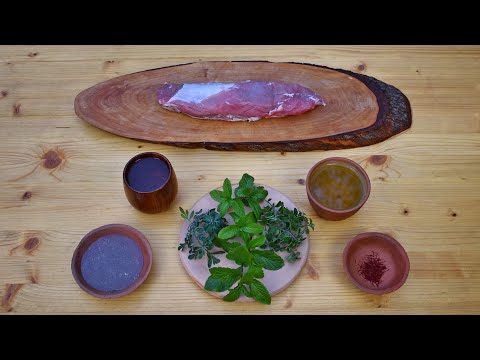 A Saturnalia Recipe - Ancient Roman Roast with Saffron Sauce