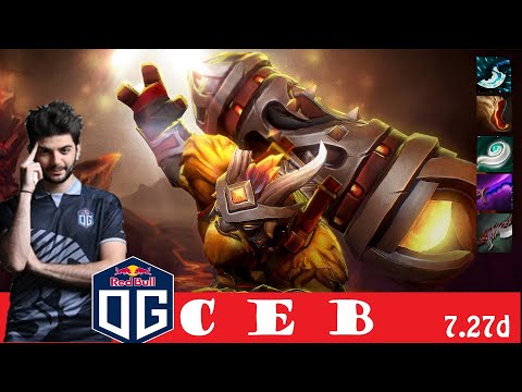 [DOTA 2] OG.Ceb the EARTHSHAKER [OFFLANE] [7.27D]