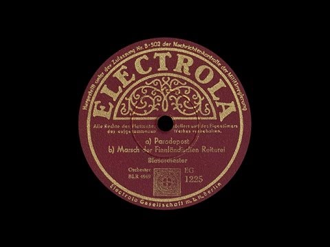 "Finska rytteriets marsch" (Trad.) 4. Reiter-Regiment 1929