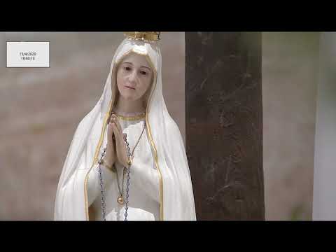 ROSARY from the Basilica of Our Lady of the Rosary of Fatima 04/13/2020 PM