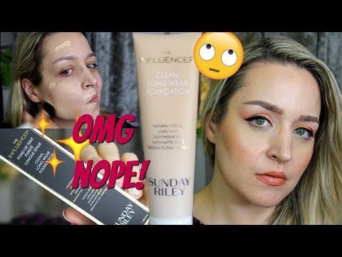 SUNDAY RILEY FOUNDATION: THE INFLUENCER REVIEW (On Oily Skin!)