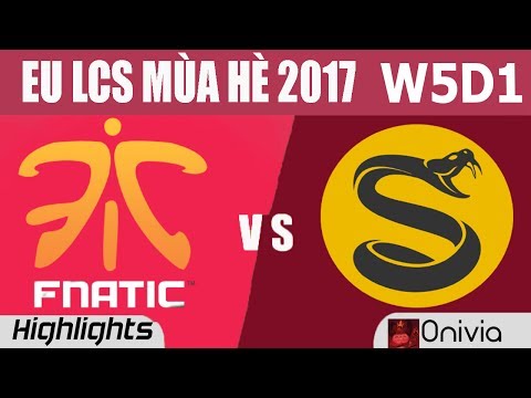 FNC vs SPY Highlights Game 2 EU LCS SUMMER 2017 Fnatic vs Splyce by Onivia