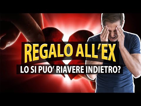Si può chiedere la RESTITUZIONE DI UN REGALO ALL’EX? | avv. Angelo Greco