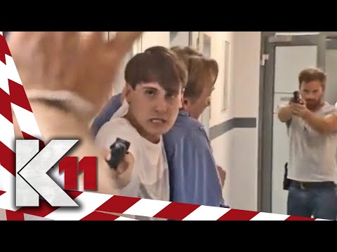 Amokläufer (17) im K11 Büro! Gerrit als Geisel! | 2/2 | K11 - Kommissare im Einsatz | Sat.1