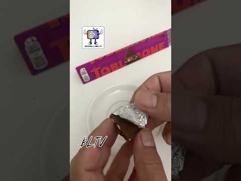 Toblerone Fruit & Nut Chocolate I Switzerland #shorts #satisfying #toblerone @BagongLumaTV