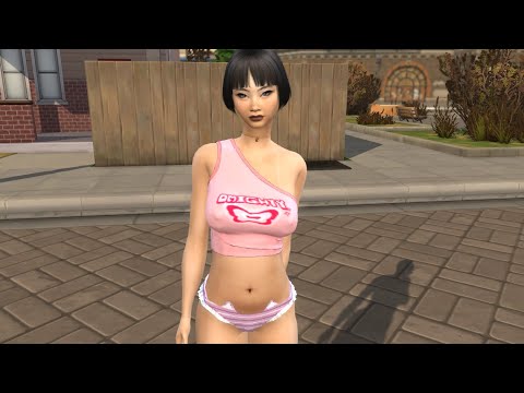 the sims 4 cc download asian girls female Kinuko Hatanaka by Bonita100 Game Video Preview