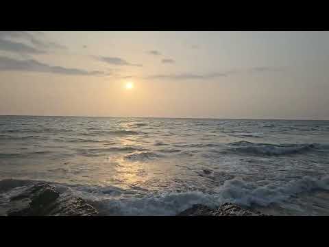 Nothing beats this. Sunset at beach. #Goa #sunset #beach #peaceful 