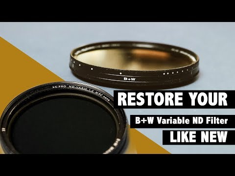 HOW TO FIX your OLD B+W Variable ND filter. (Loose Filter Ring Fix)