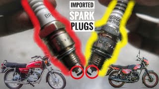 BEST SPARK PLUGS FOR 2 STROKE || YAMAHA RX AND SHOGUN