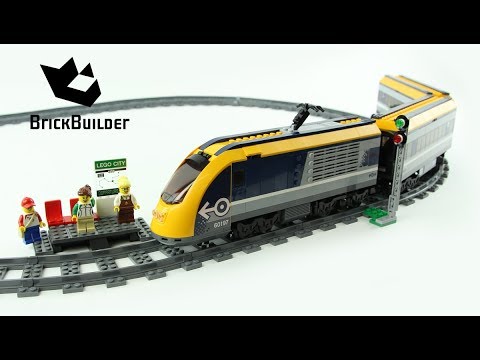 LEGO City 60197 pas cher, Le train de passagers télécommandé