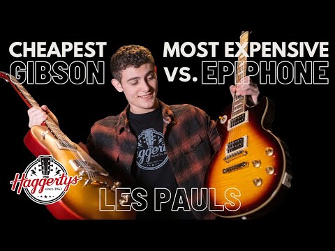 Least Expensive Gibson Les Paul VS Most Expensive Epiphone Les Paul