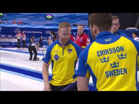 Draw to the button against 4 by Niklas Edin (WMCC 2016)