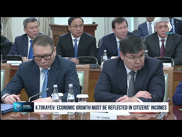 K. Tokayev: Ekonomik büyüme vatandaşların gelirlerine yansımalıdır