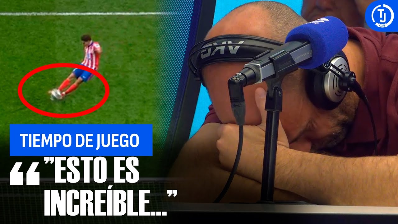 "Esto es increíble" | Tanda de penaltis del Atlético de Madrid vs Real Madrid | Tiempo de Juego COPE