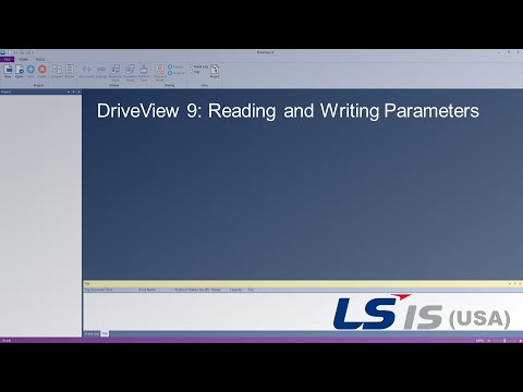 LS ELECTRIC America - DriveView 9: Parameters