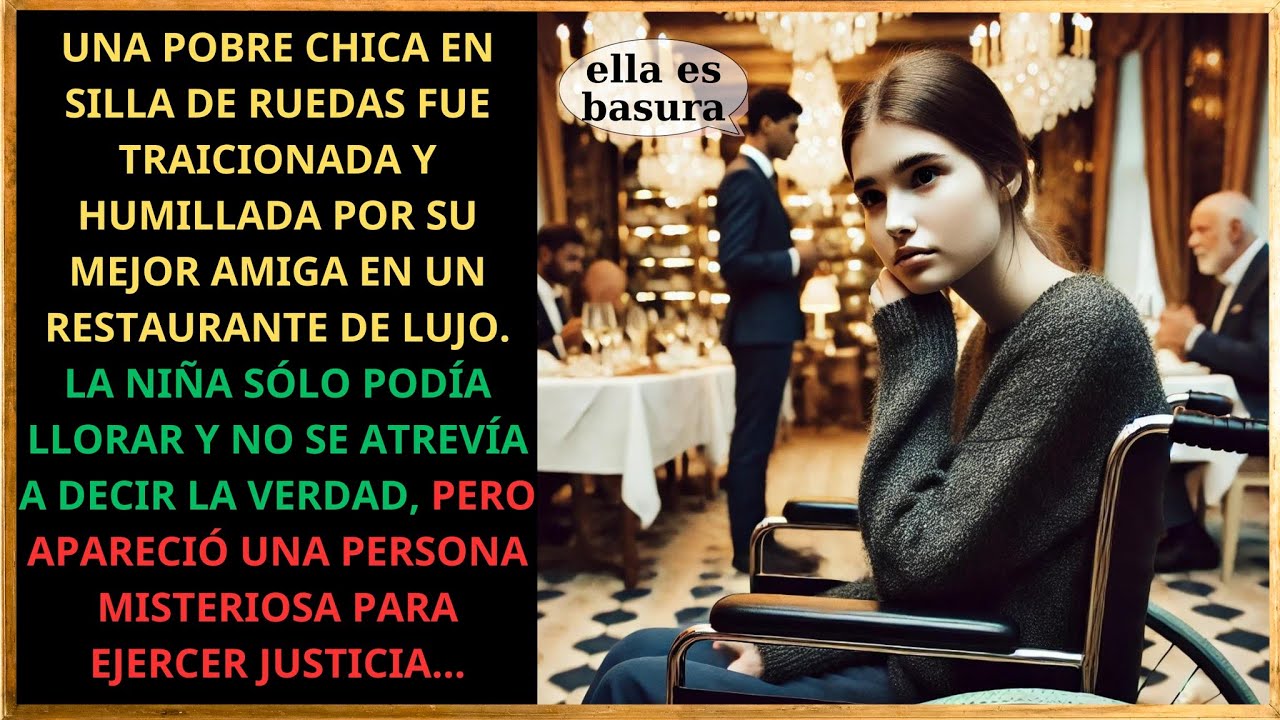 MUJER EN SILLA DE RUEDAS ABANDONADA EN RESTAURANTE, EL HOMBRE SE LEVANTÓ INMEDIATAMENTE...