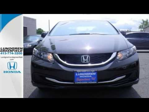 2013 Honda Civic Greenfield MA Pittsfield, MA #U0403