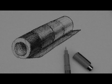 Pen Ink Tutorial | How to shade different local values