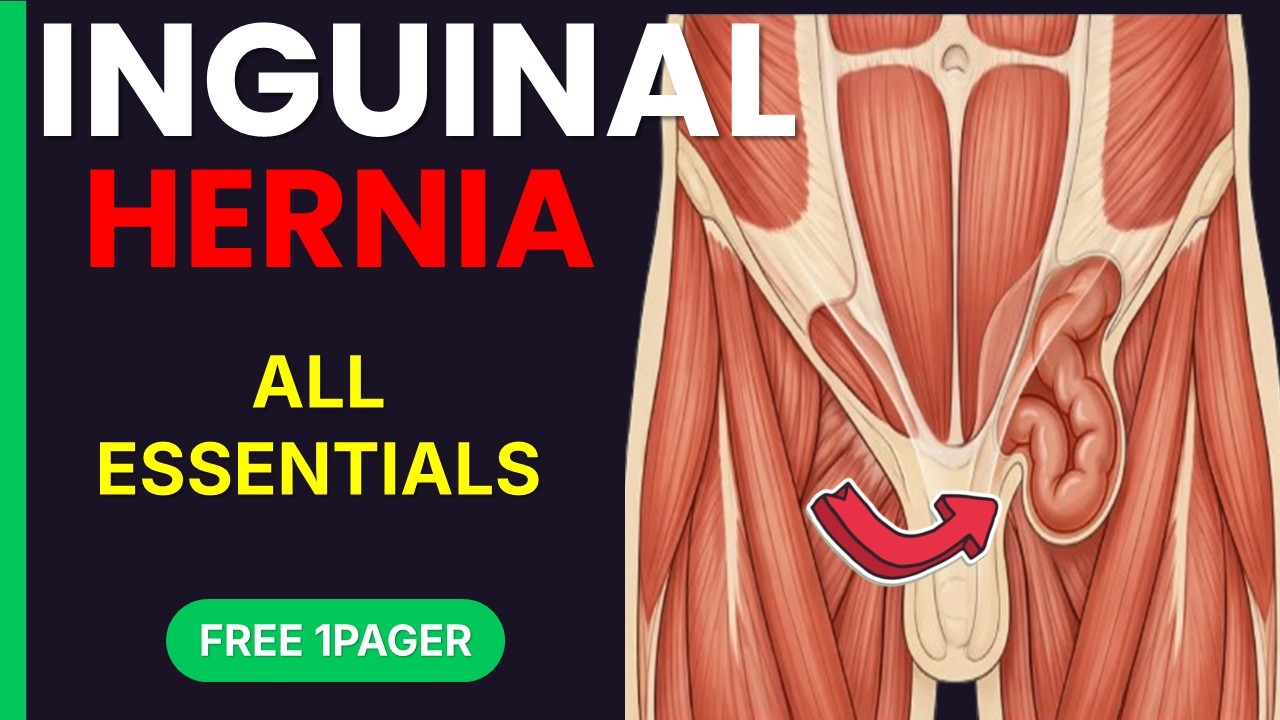 Watch inguinal hernia on YouTube