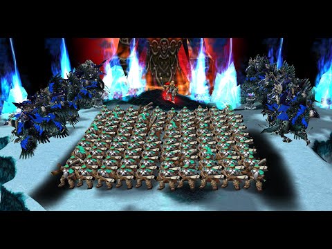 100 Rifleman VS 100 Hippogryph Rider