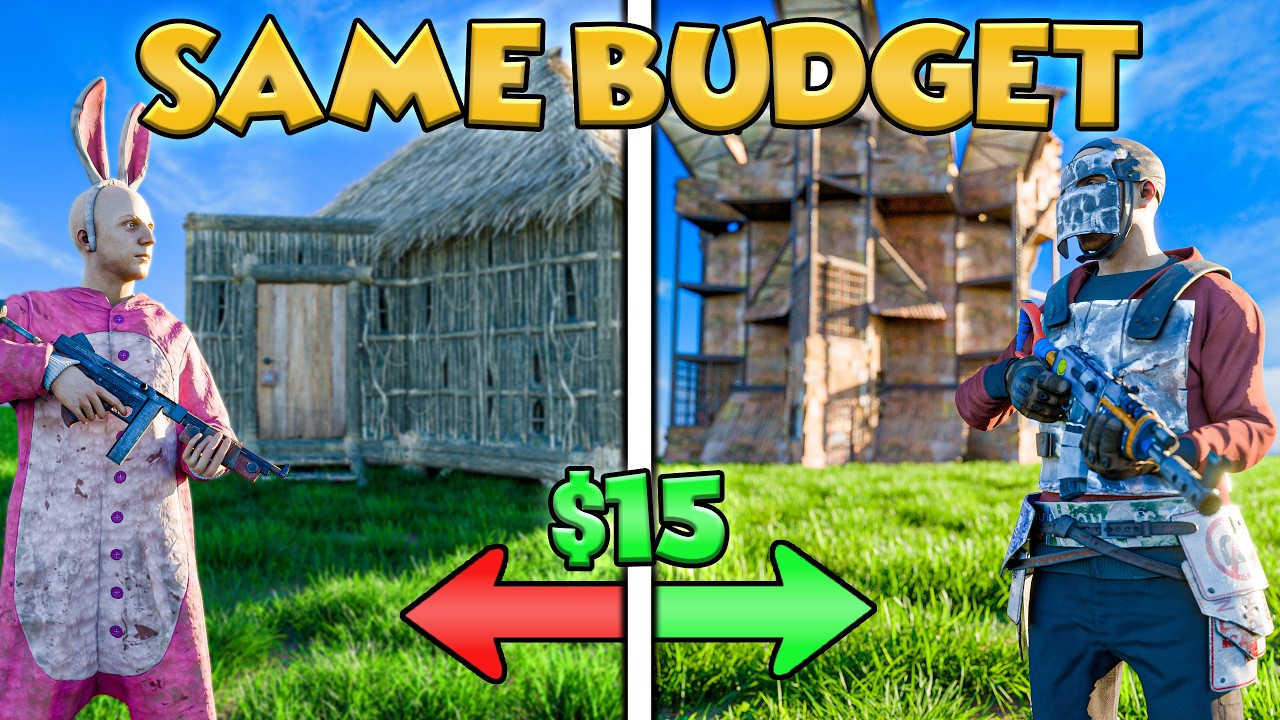 You Have $15 to Build the PERFECT Rust Base