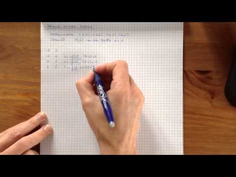 Numerik - Neville Aitken Schema