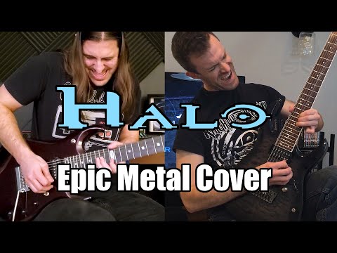 Halo Theme (EPIC Metal Cover) feat. Viking Guitar