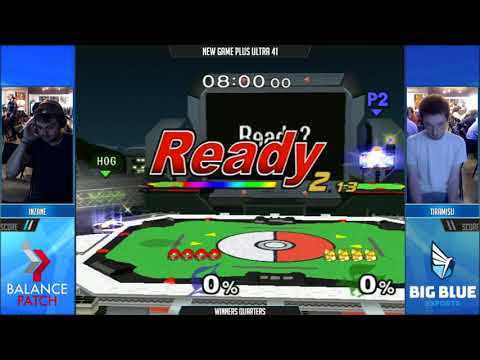 NGPU 41 SSBM - Inzane (Samus) vs. HoG | Tiramisu (Fox) - Melee WQF