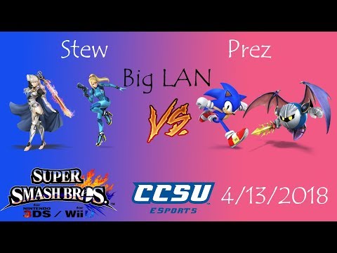 CCSU Big LAN - (Losers Finals) Stew (Corrin, Zero Suit Samus) vs Prez (Sonic, Meta Knight)