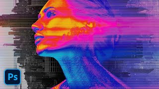 How To Make Sci Fi Holographic Effect In Photoshop