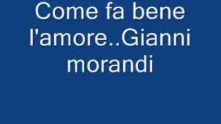 Come fa bene l'amore Music Video