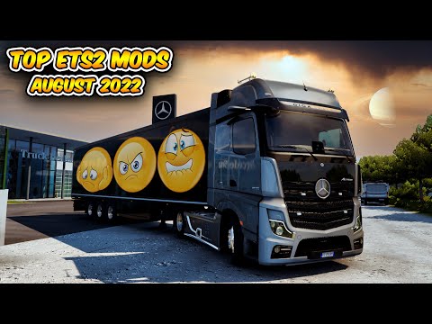 Top 10 Mods For ETS2 1.45 - AUGUST 2022 (Season 7) | ETS2 1.45 MODS