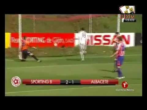 CMT/RTPA. Temp. 2011-12. Resumen REAL SPORTING DE GIJÓN B 2 - ALBACETE BALOMPIÉ 1