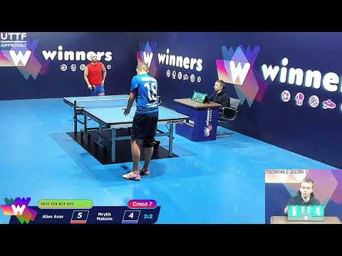 Aliev Anar - Mrykh Maksim. WINners CUP Table Tennis 7 18.11.2020 20:15