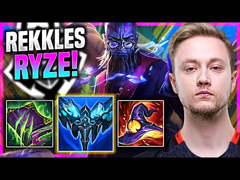 REKKLES DOMINATION WITH RYZE! - G2 Rekkles Plays Ryze BOT vs Veigar! | Challenger TV