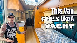 This Van is Basically a Yacht — With a Genius Shower
