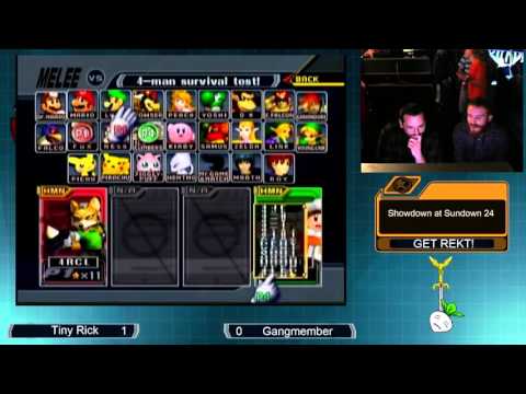 Showdown at Sundown #24: Tiny Rick (Fox) v. Gang Member (Ice Climbers) Grand Finals