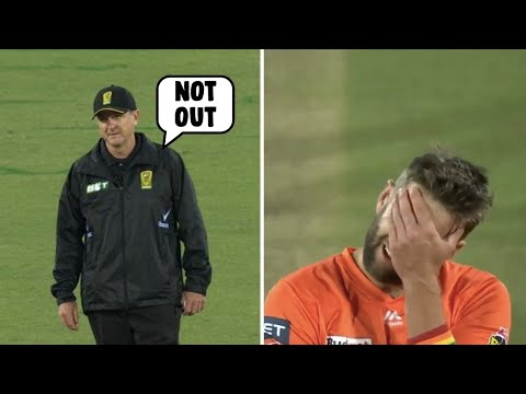 WORST BBL UMPIRING DECISIONS