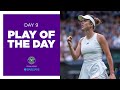 Elina Svitolina's Sublime Backhand Winner | Play of the Day presented by Barclays