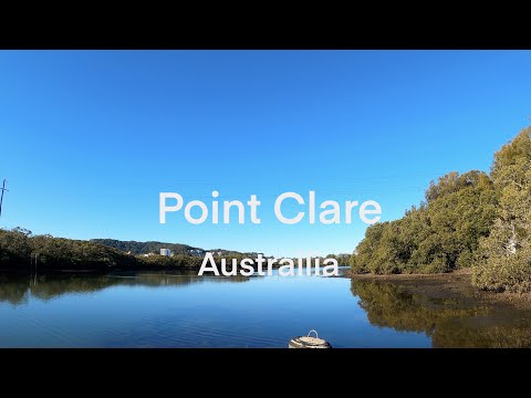 [4K] Walk Austrailia Point Clare, 4k walking vlog, slowTV