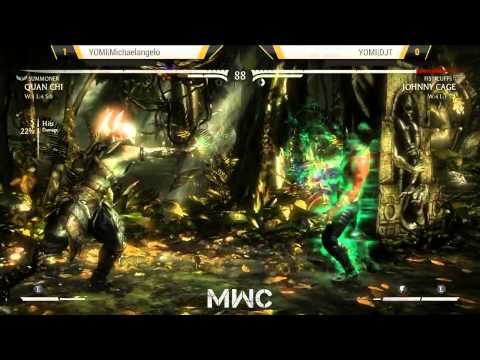 How To Beat Quan Chi - YOMI|Michaelangelo vs YOMI|DJT // MKX at Midwest Championships