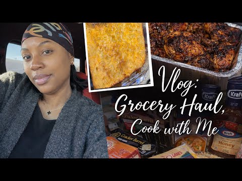 VLOG | Grocerty Haul+Homemade Mac And Cheese+Lunch Date With My Son And Is Girlfriend