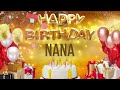 NANA Happy Birthday Nana